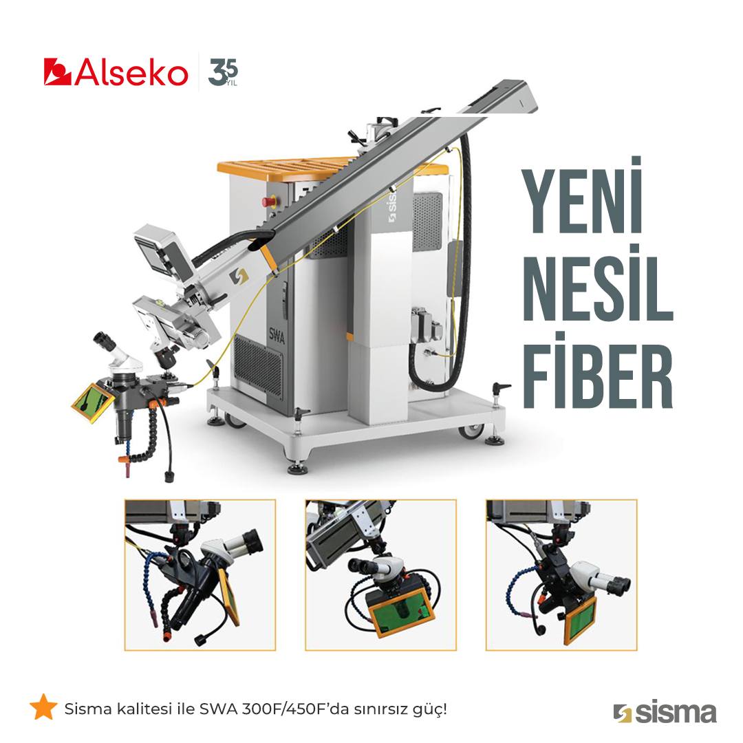 Sisma Alseko Lazer Kaynak Makinesi Endüstriyel Kaynak